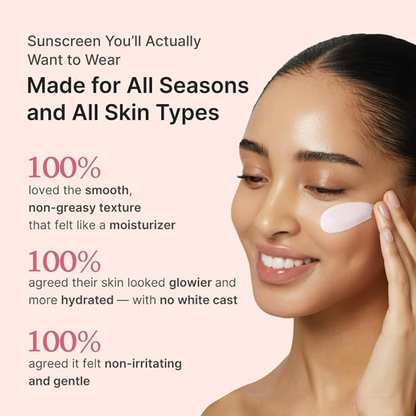 Medicube No Cast Just Glow Collagen Sunscreen SPF 50- 50ml | Hydrating Glow Sunscreen