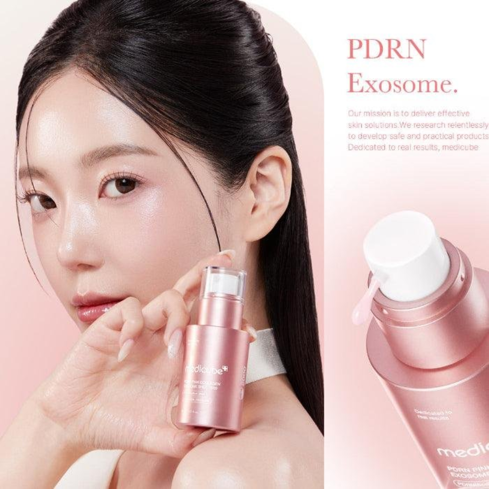 Medicube PDRN Pink Collagen Exosome Shot 7500 30ml | PDRN Facial Serum