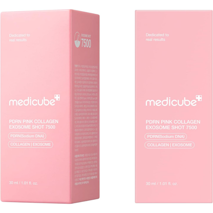 Medicube PDRN Pink Collagen Exosome Shot 7500 30ml | PDRN Facial Serum
