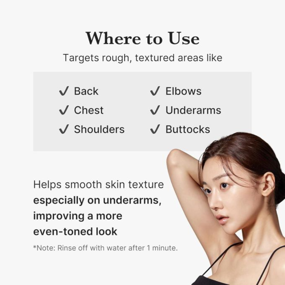 Medicube Red Acne Body Peeling Shot 110g | Exfoliating Body Treatment for Rough Skin