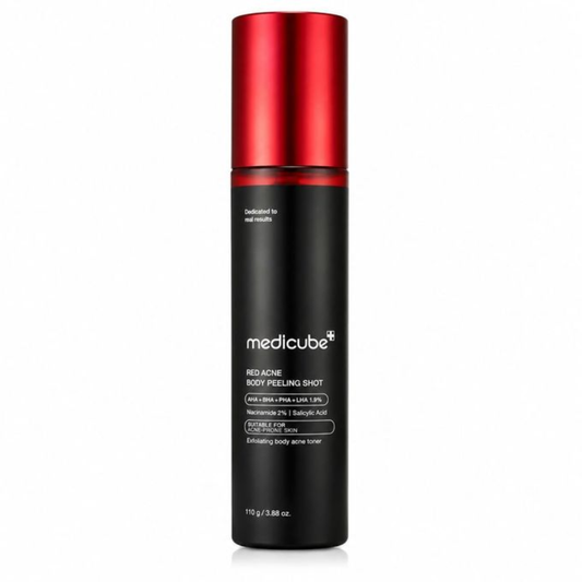 Medicube Red Acne Body Peeling Shot 110g | Exfoliating Body Treatment for Rough Skin
