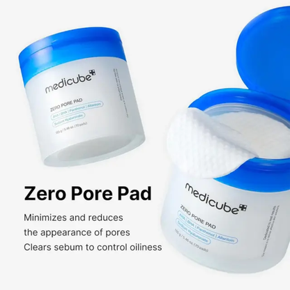 Medicube Zero Pore Pad 70 Pads | Daily Pore Refining Toner Pads