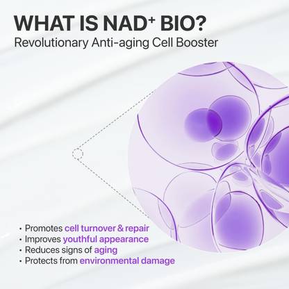 Numbuzin Nad Bio Lifting-Sil Essence 9+ facial serum in a 50ml bottle, used for skin lifting and anti-aging care.