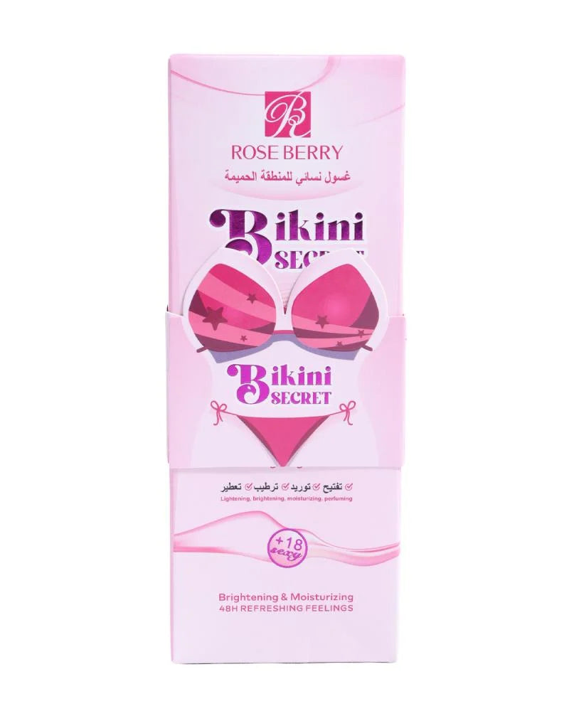 Rose Berry Bikini Secret Cleanser – Gentle Intimate Area Cleanser 150ml