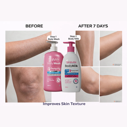 Shaan Body Milk Tulip Rose 300ml - belamoon