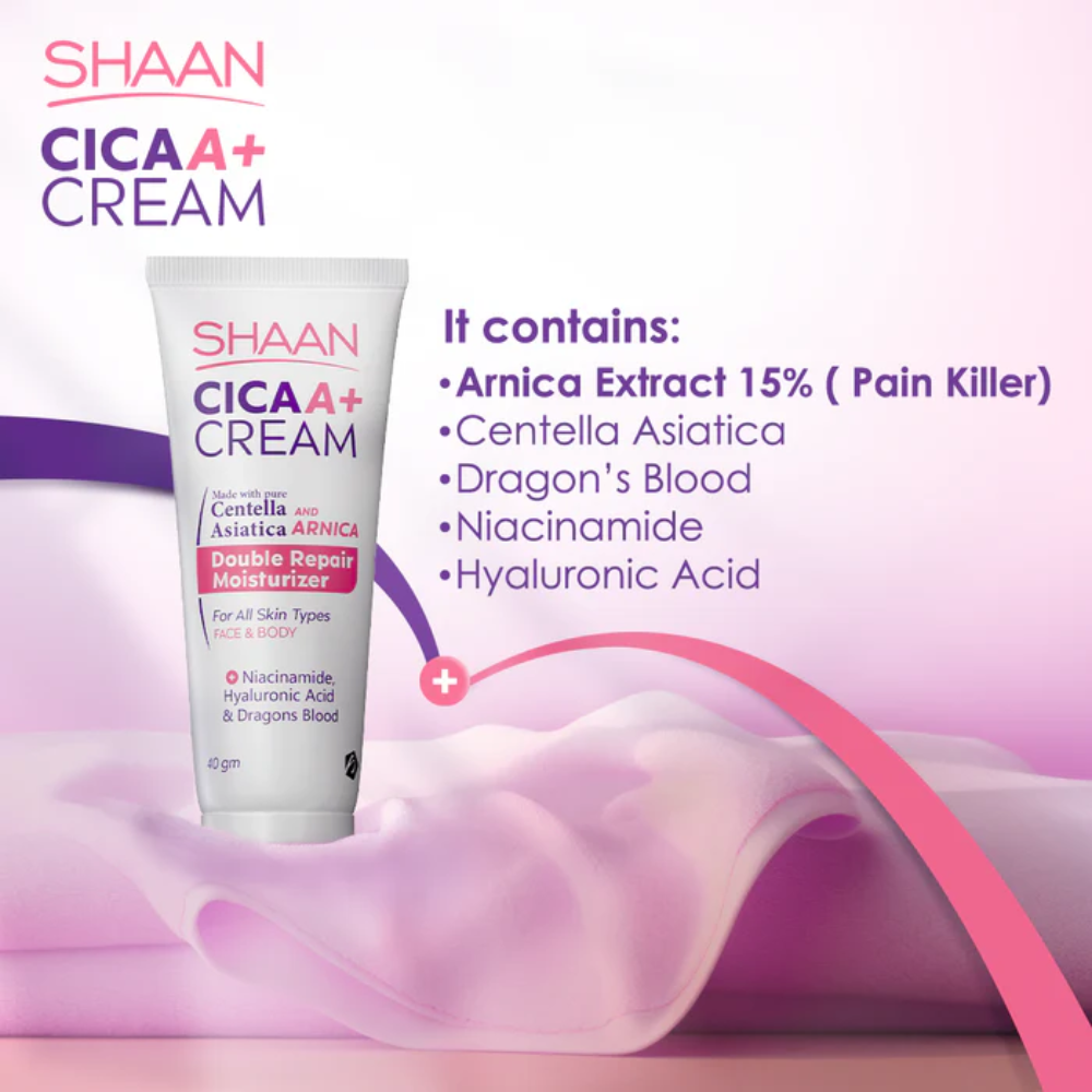 Shaan CICA ARNICA+ cream 40gm - belamoon