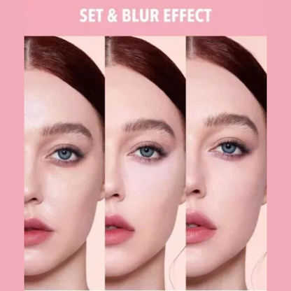 SheGlam Insta Ready face and under-eye setting powder duo in bubblegum, featuring pink-tinted makeup products for a flawless finish