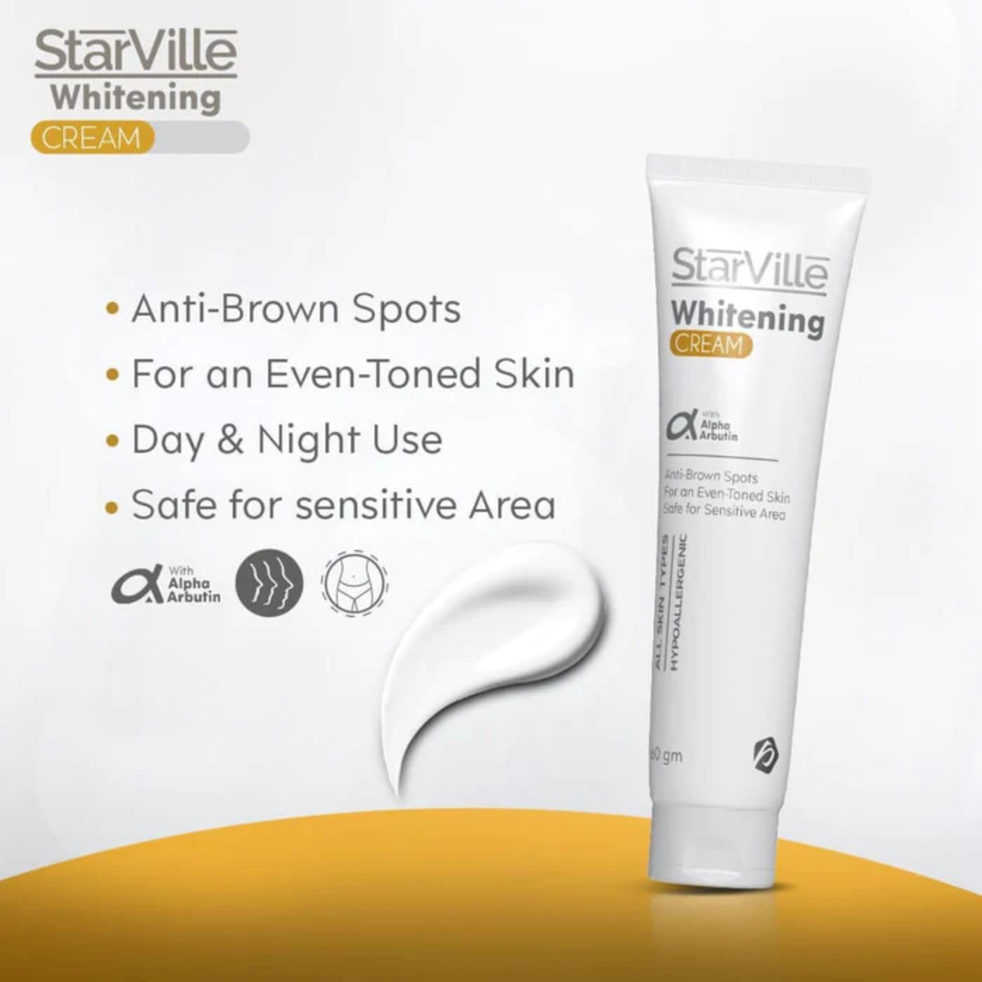 Star Ville Starville whitening skin cream 60 gm - belamoon