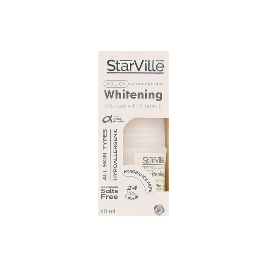 Starville Skin Lightening Roll-On Deodorant Unscented, 60 ml