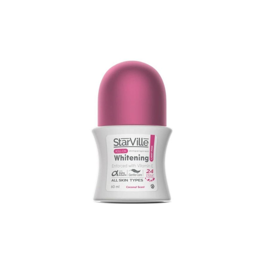 Starville roll on whitening light pink free 60 ml