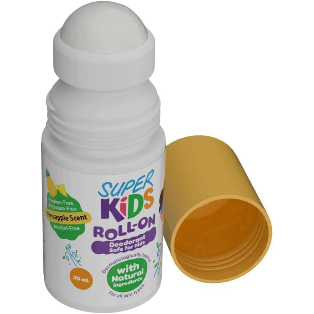 Superkids Roll On Pineapple Scent 30 ml - belamoon