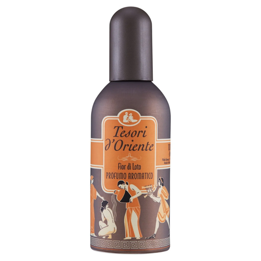 Tesori d'Oriente unisex perfume bottle with a sleek 100ml design, elegant packaging, and a sophisticated fragrance.