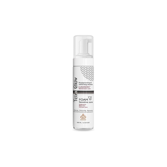 Tetra Glow Sensitive Zone Whitening Foam Cleanser 200 ml