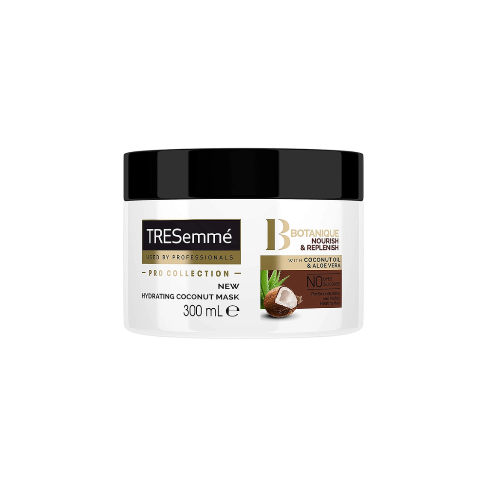 Tresemme hair mask coconut oil & aloe vera 300ml - belamoon