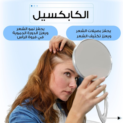 Bottle of Twist & Go Excessive Hair Fall Anti-Hair Loss Lotion, 100ml, with hair care product label and applicator cap.