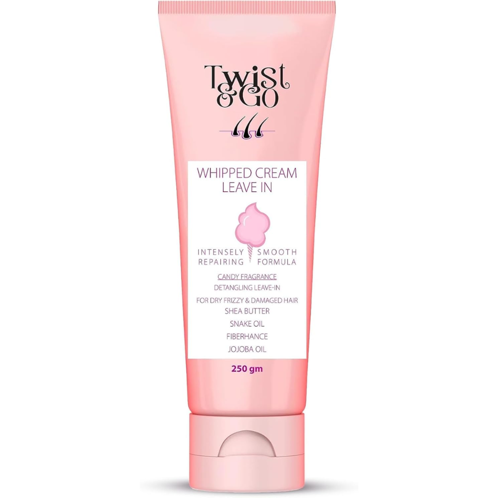 Twist & Go Whipped Cream Leave-In 250Gm - belamoon