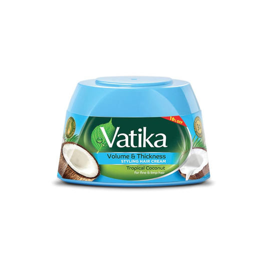 Vatika Naturals Tropical Coconut Styling Hair Cream (125mL)