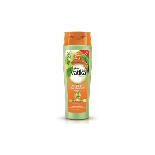 Vatika Naturals Moisture Treatment Shampoo  Almond and Honey  (360mL)