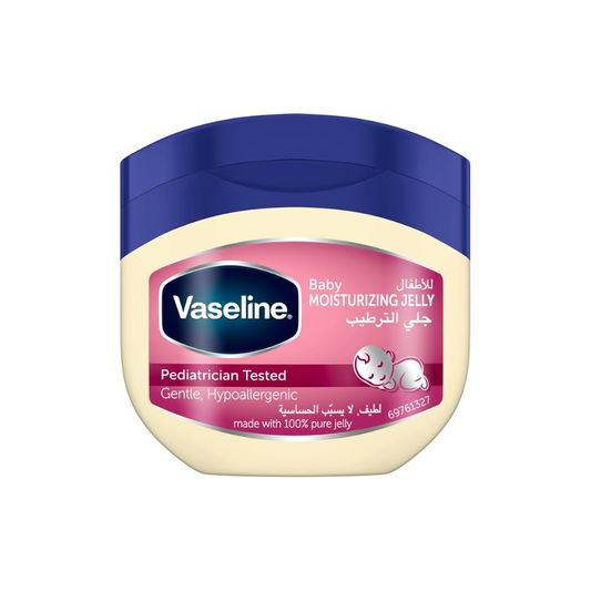 Vaseline jelly baby care Paediatrician approved Made with triple purified formula restore softness and prevent irritation 250G