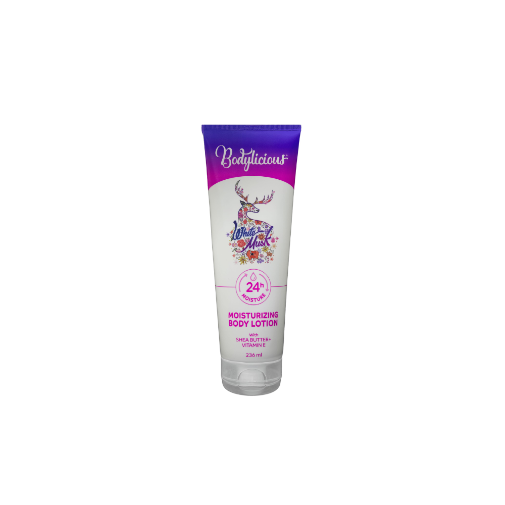 Bodylicious moisturizing white musk 236ml