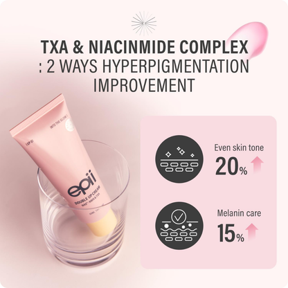Epii Double Up Cream with NAD+, NMN, TXA & Niacinamide for Brightening & Firmness - 50ml
