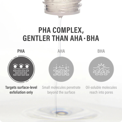 epii New Skin Toner Snow Mushroom & PHA 145ml | Hydrating Exfoliating Toner