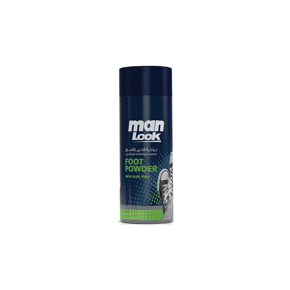 man look foot powder aloevera 50g