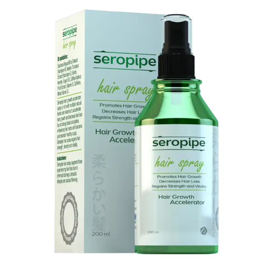 seropipe spray hair growth accelerator 200ml - belamoon